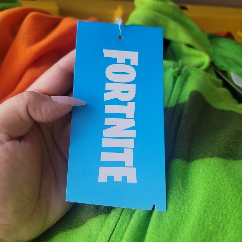 NWT! Fortnite Rex Onesie Uinion Suit Pajama mens - Picture 8 of 9
